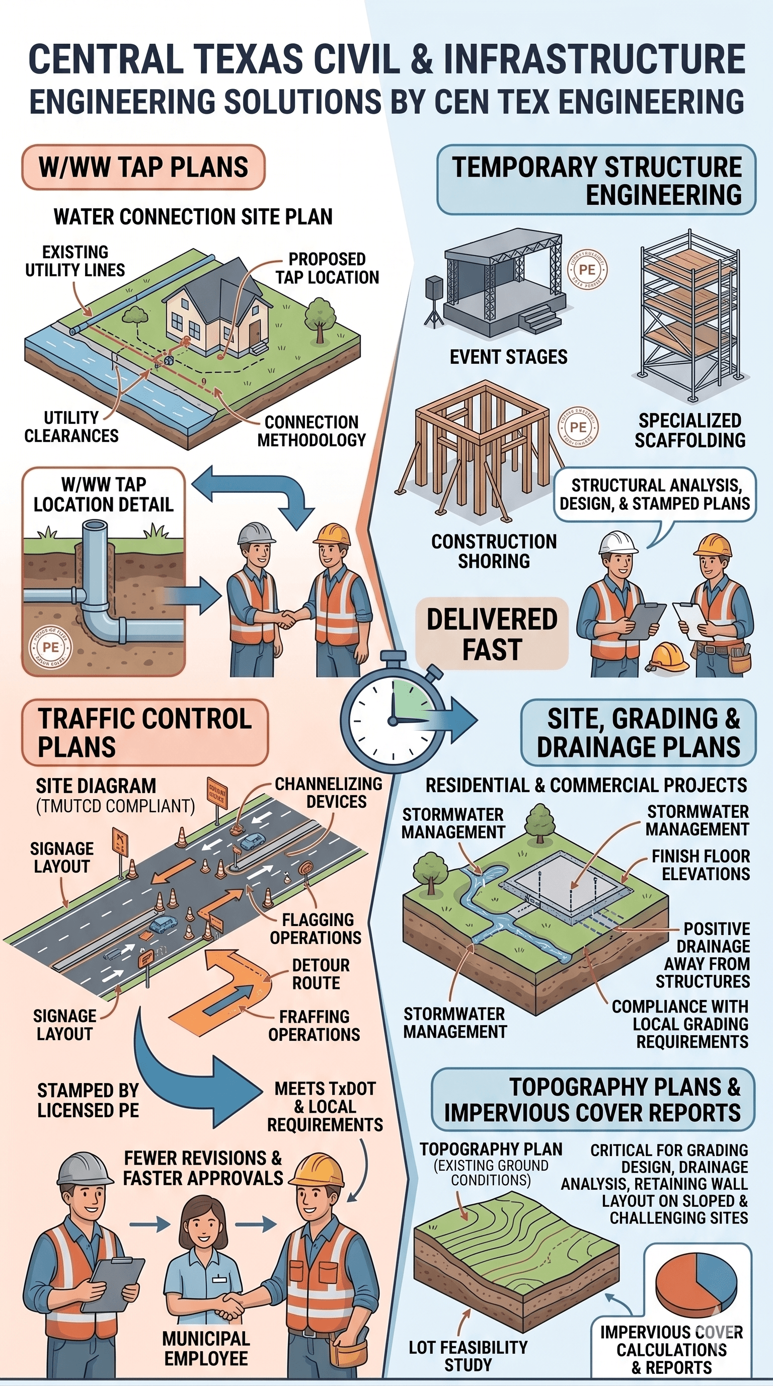 Civil and infrastructure engineering services overview