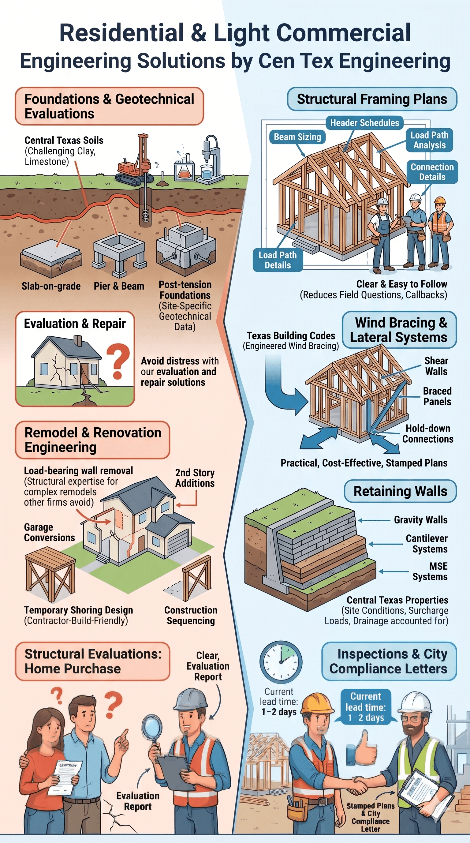 Residential structural engineering services overview